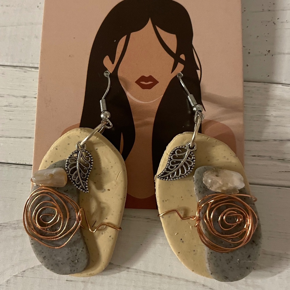 Introducing our Handmade Polymer Clay Earrings: Unique and Stylish Creations!